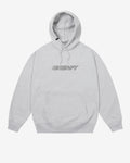 HOODIE FAST LOGO HEATHER GREY