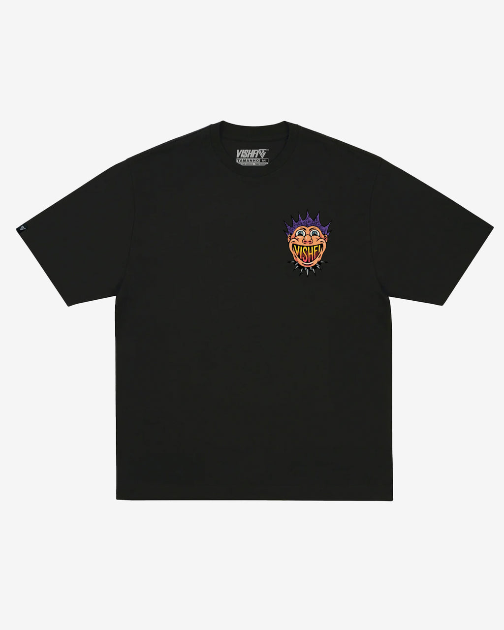 T-SHIRT PUNK BLACK