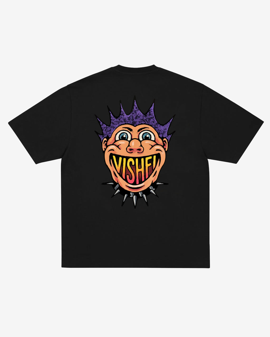 T-SHIRT PUNK BLACK
