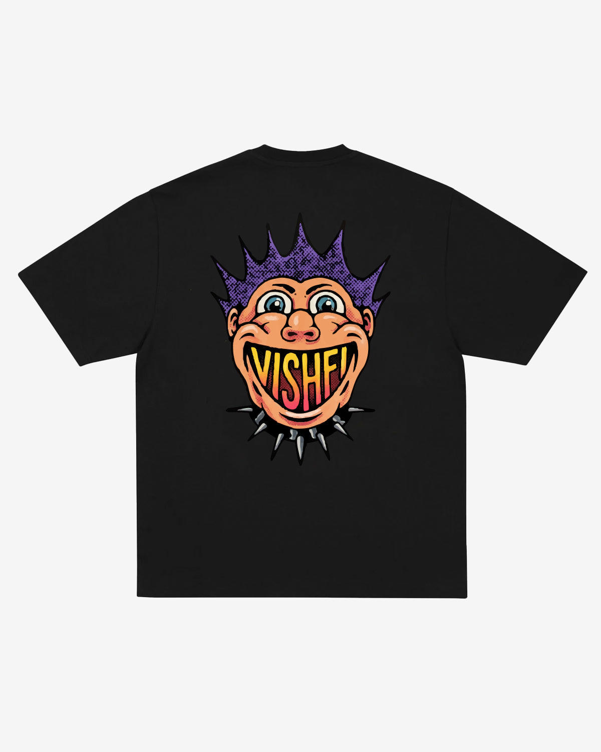 T-SHIRT PUNK BLACK