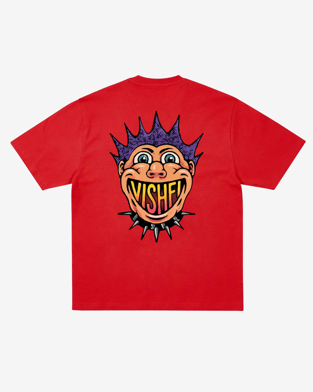 T-SHIRT PUNK RED