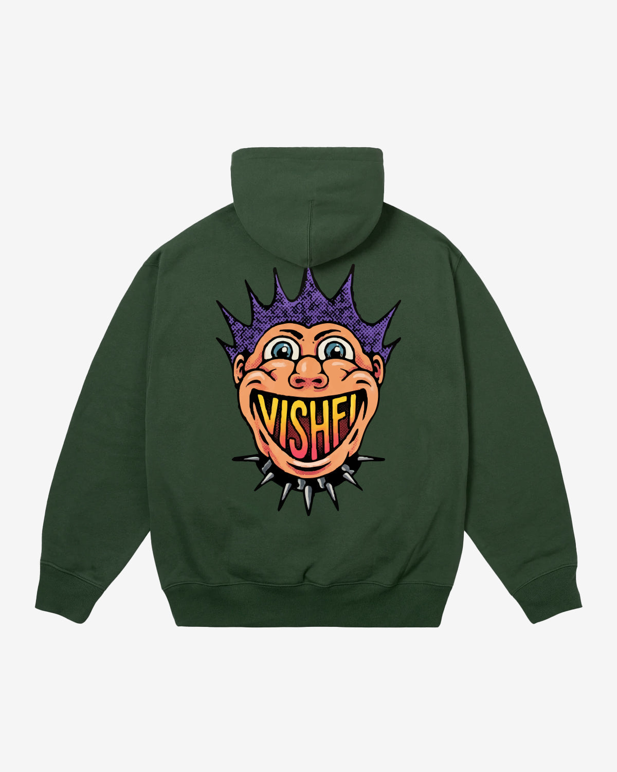 HOODIE PUNK GREEN