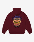 HOODIE PUNK BORDÔ
