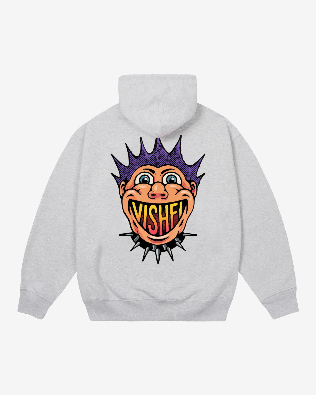 HOODIE PUNK HEATHER GREY