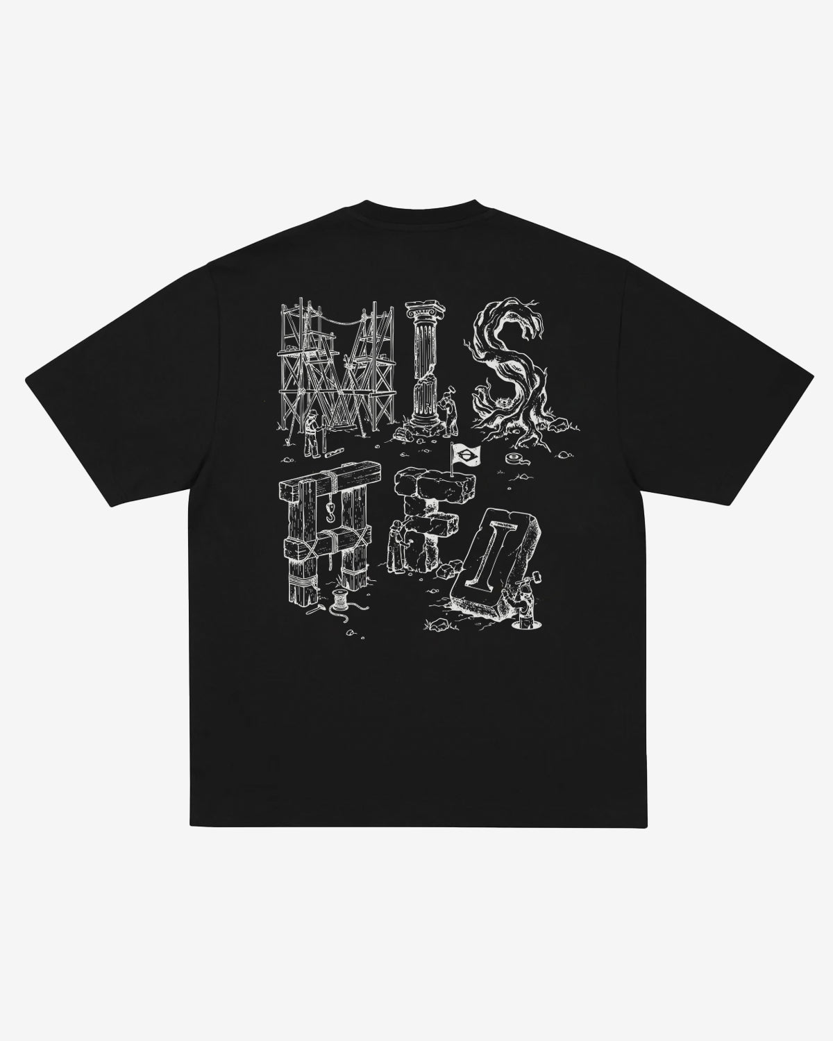 T-SHIRT GÊNESE BLACK