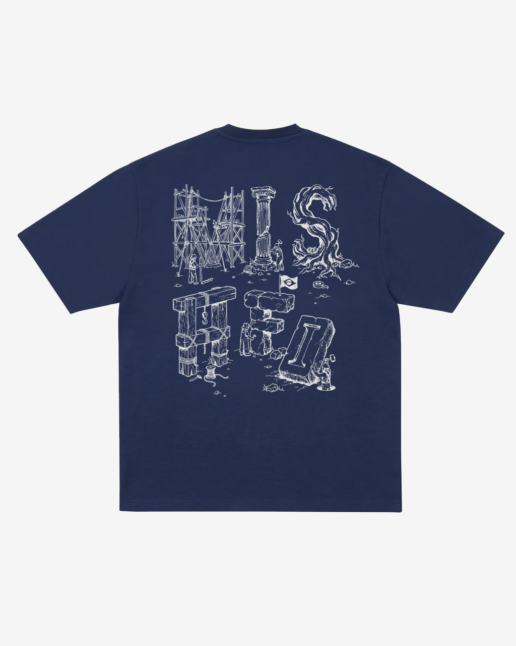 T-SHIRT GÊNESE NAVY