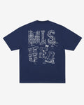 T-SHIRT GÊNESE NAVY