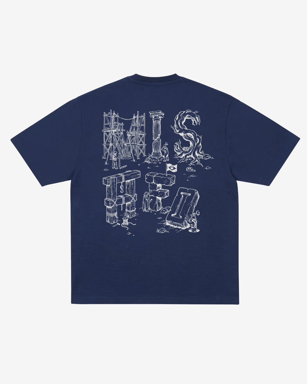 T-SHIRT GÊNESE NAVY