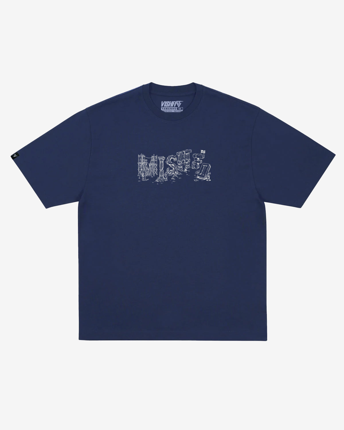 T-SHIRT GÊNESE NAVY