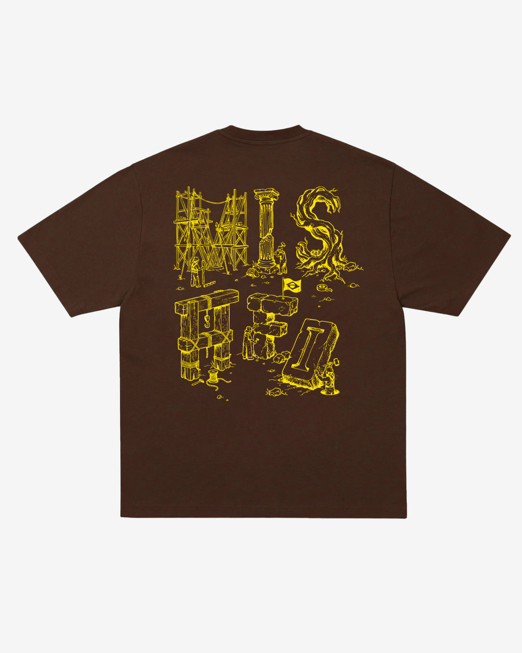 T-SHIRT GÊNESE BROWN