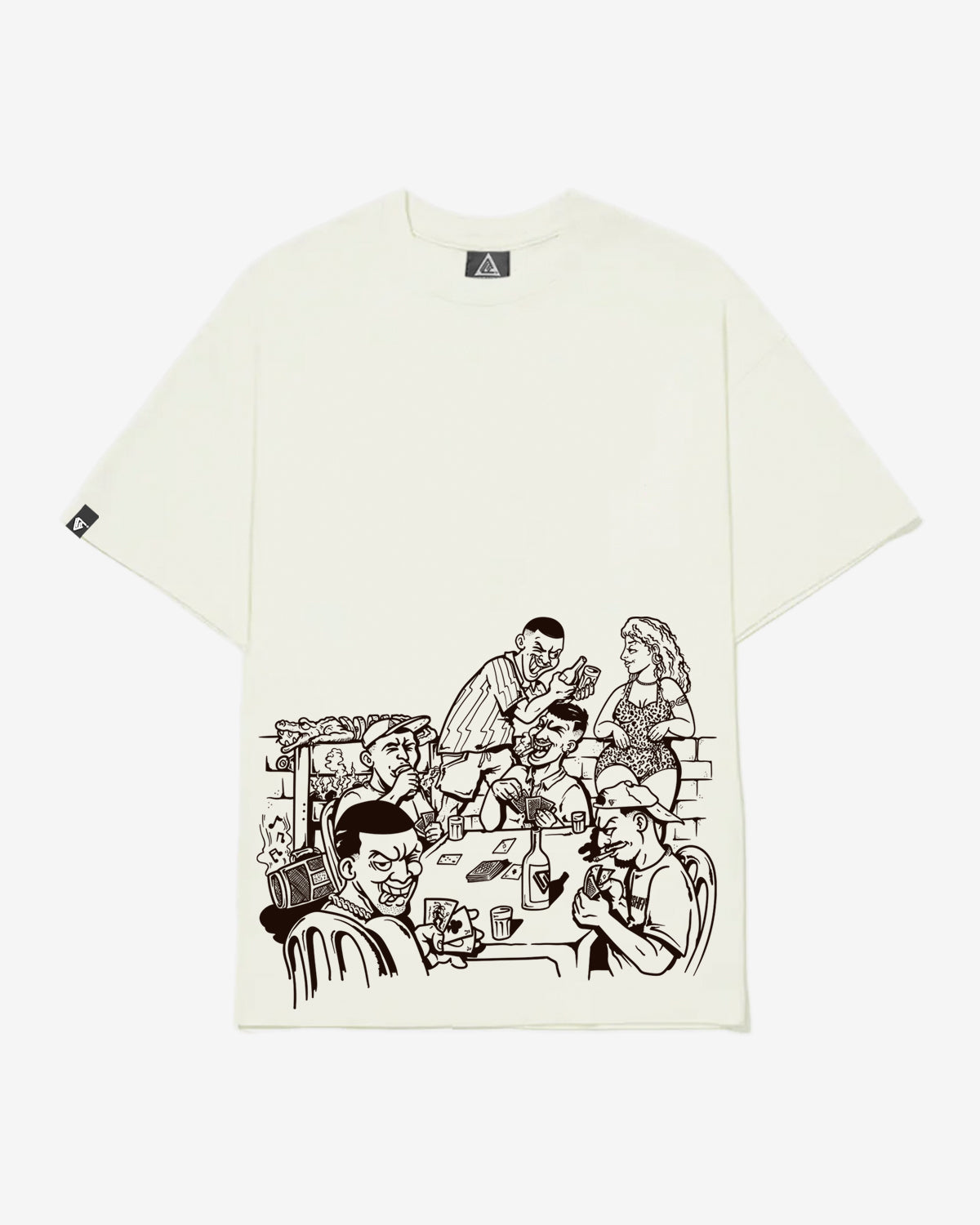 T-SHIRT CHURRASCO LINE OFF WHITE