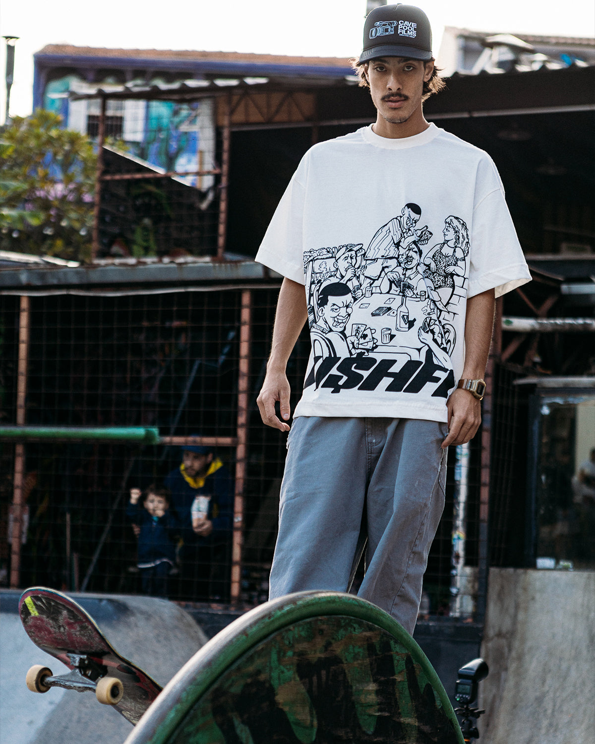T-SHIRT CHURRASCO LINE OFF WHITE