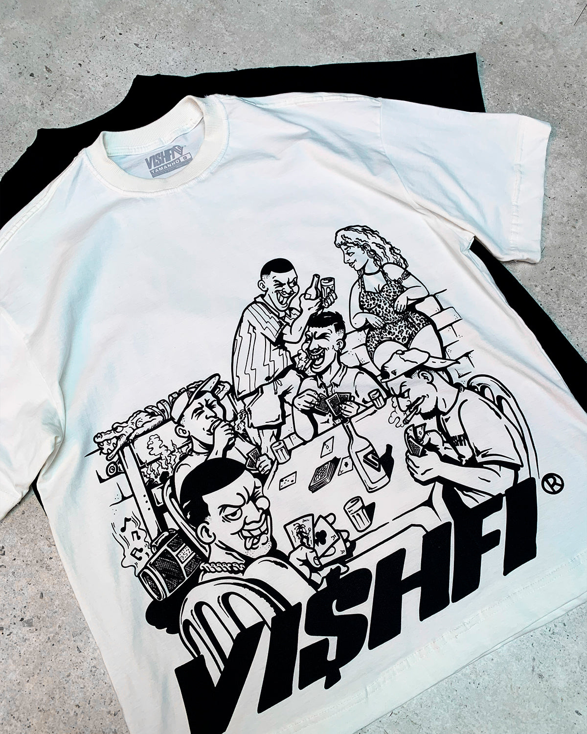 T-SHIRT CHURRASCO LINE OFF WHITE