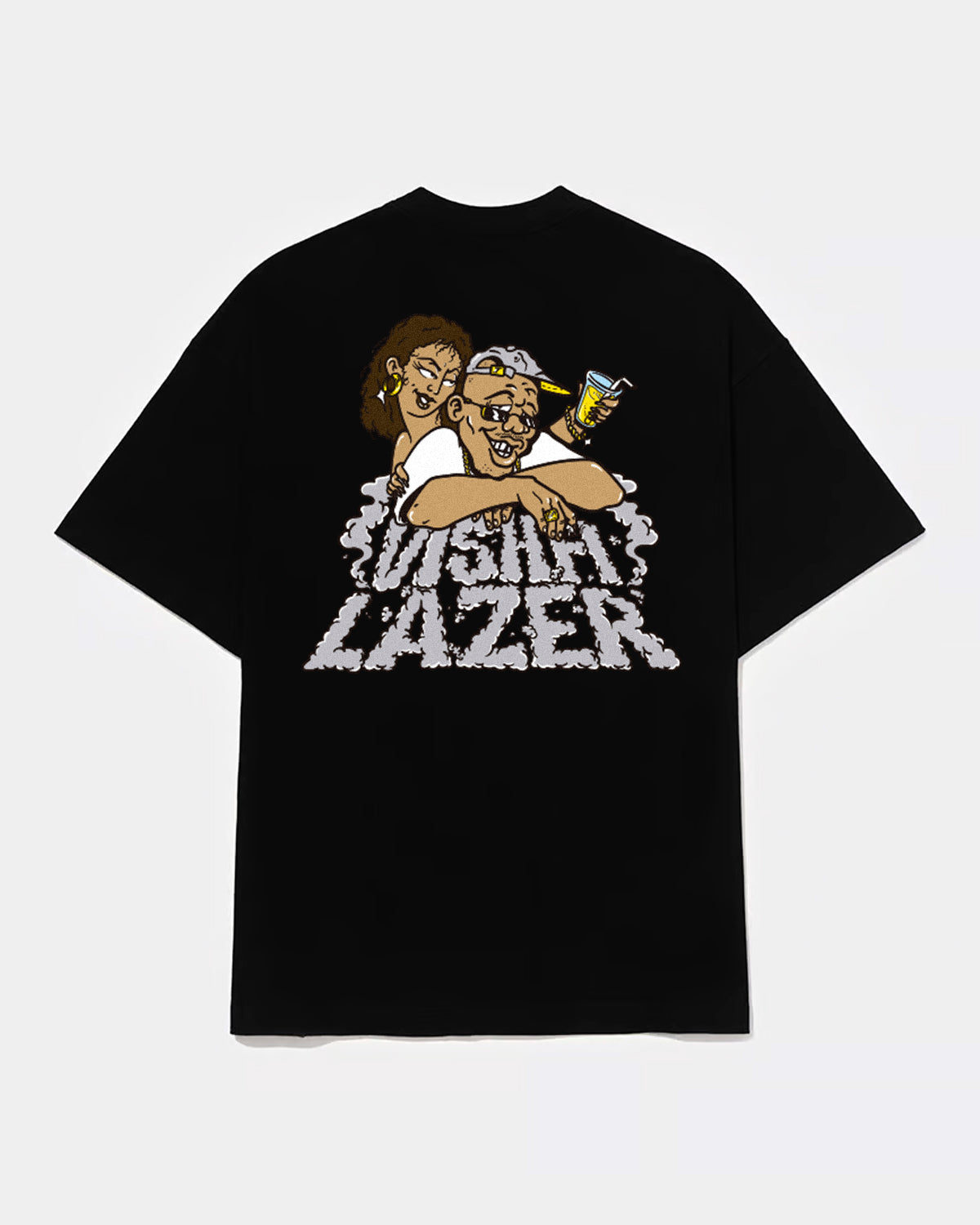 T-SHIRT LAZER BLACK
