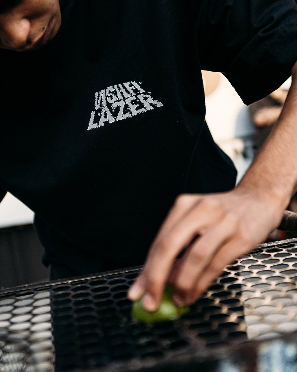 T-SHIRT LAZER BLACK