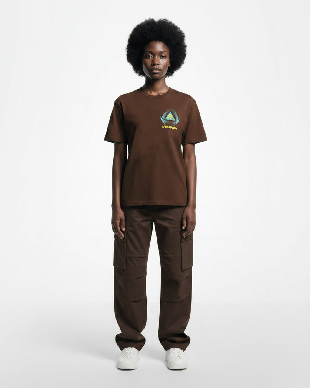 T-SHIRT PRISMA BROWN