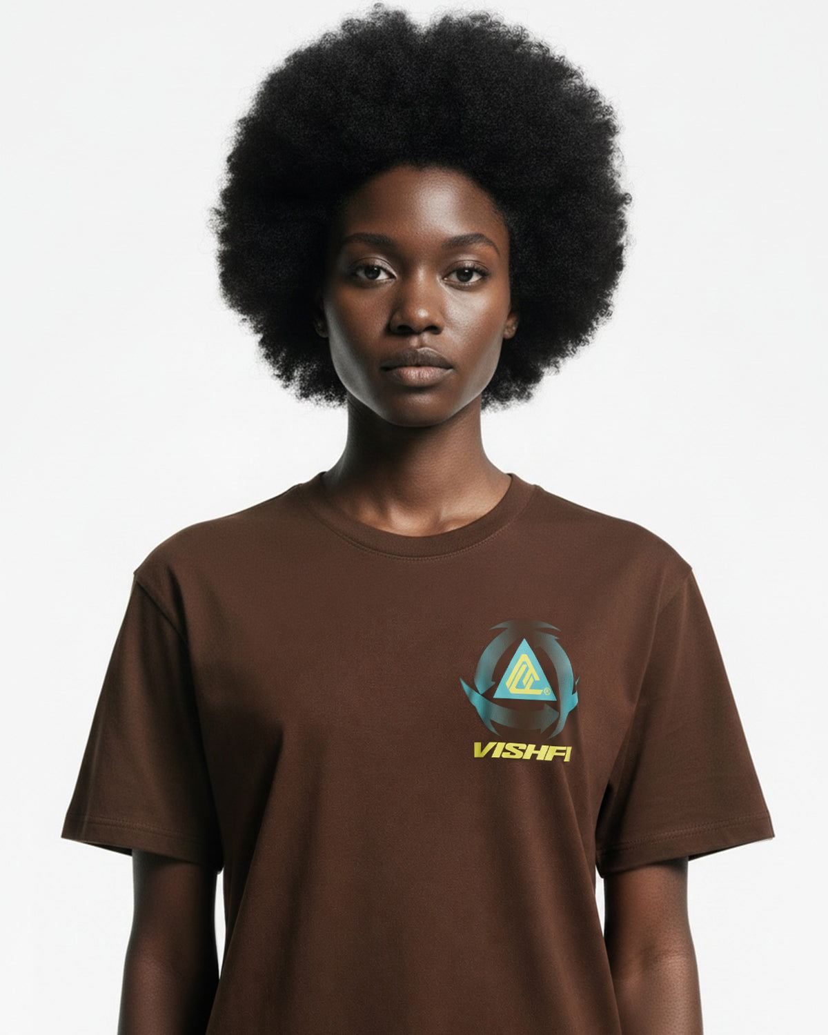 T-SHIRT PRISMA BROWN