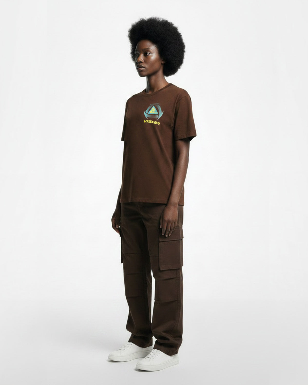 T-SHIRT PRISMA BROWN