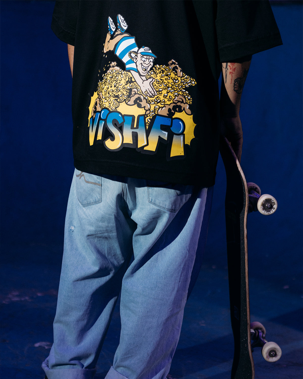 T-SHIRT MALOTE BLACK