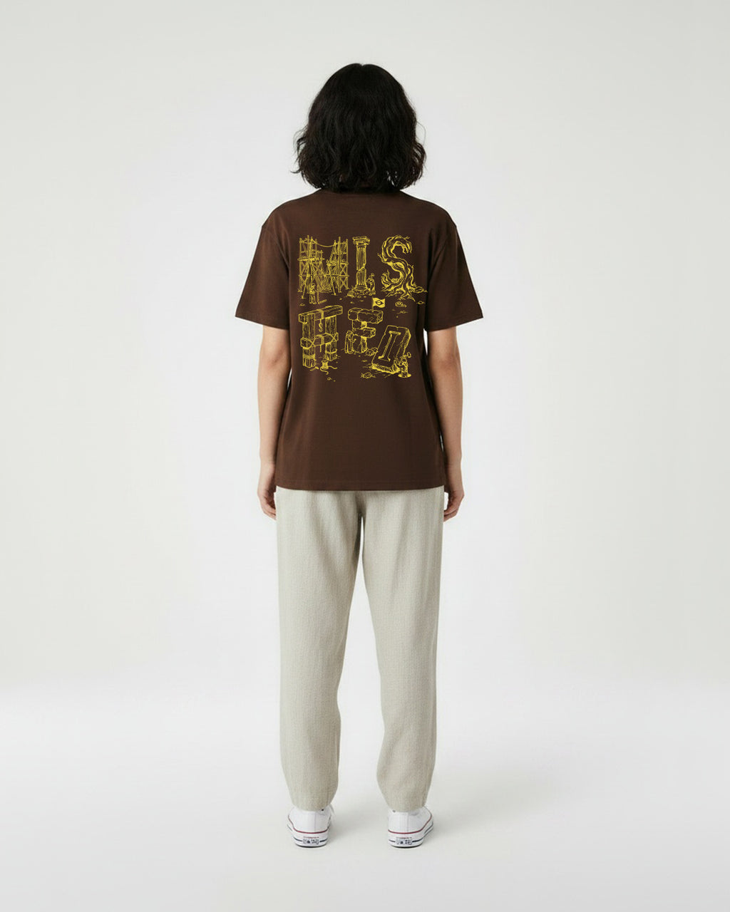 T-SHIRT GÊNESE BROWN