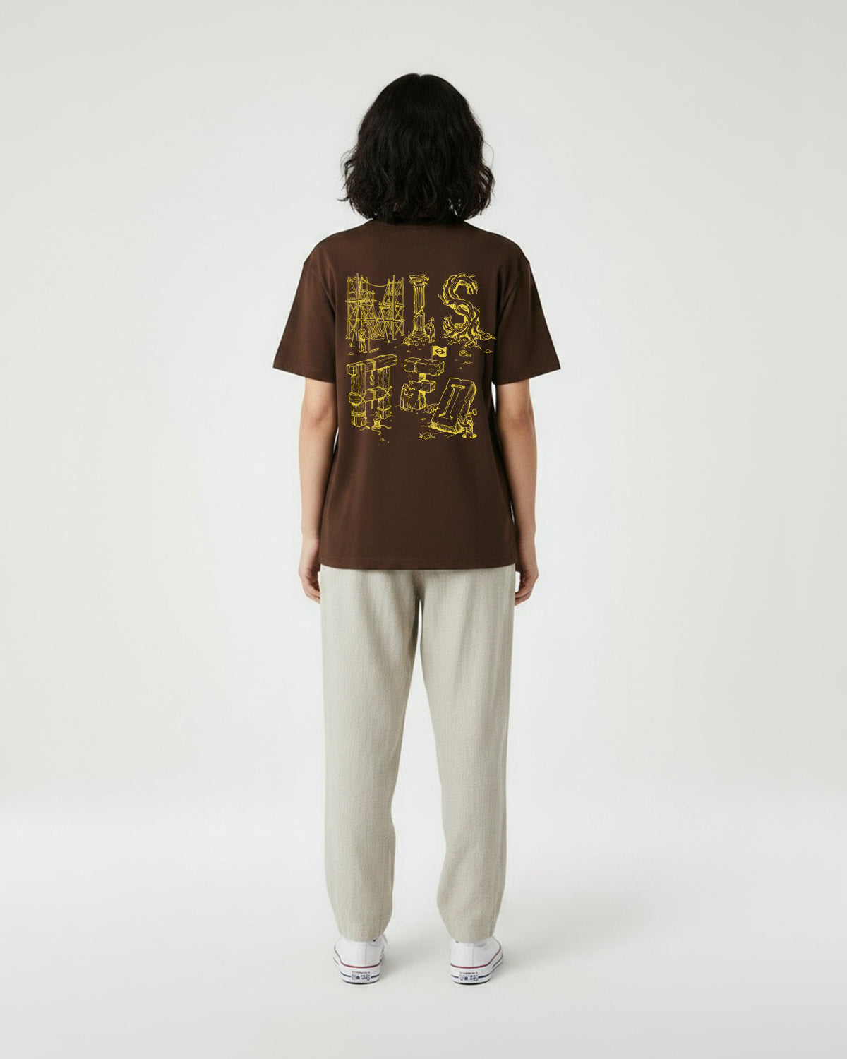 T-SHIRT GÊNESE BROWN