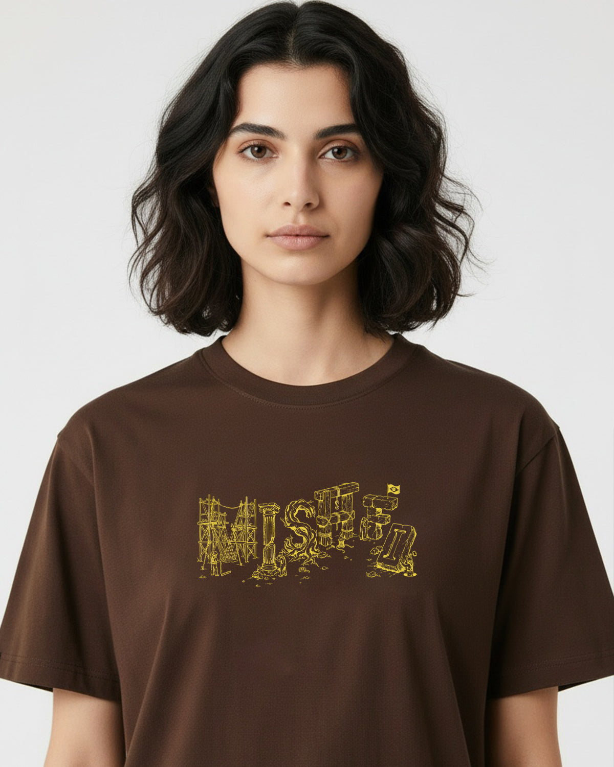 T-SHIRT GÊNESE BROWN