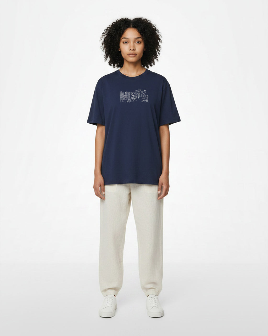 T-SHIRT GÊNESE NAVY