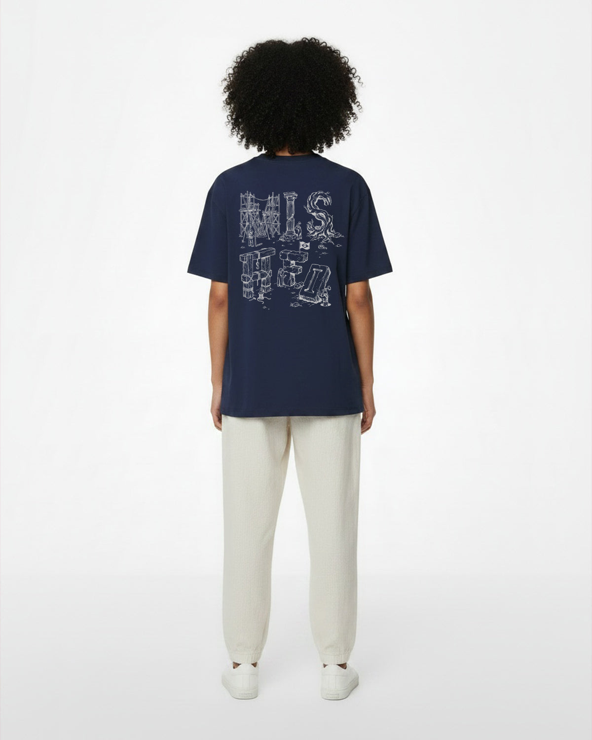 T-SHIRT GÊNESE NAVY