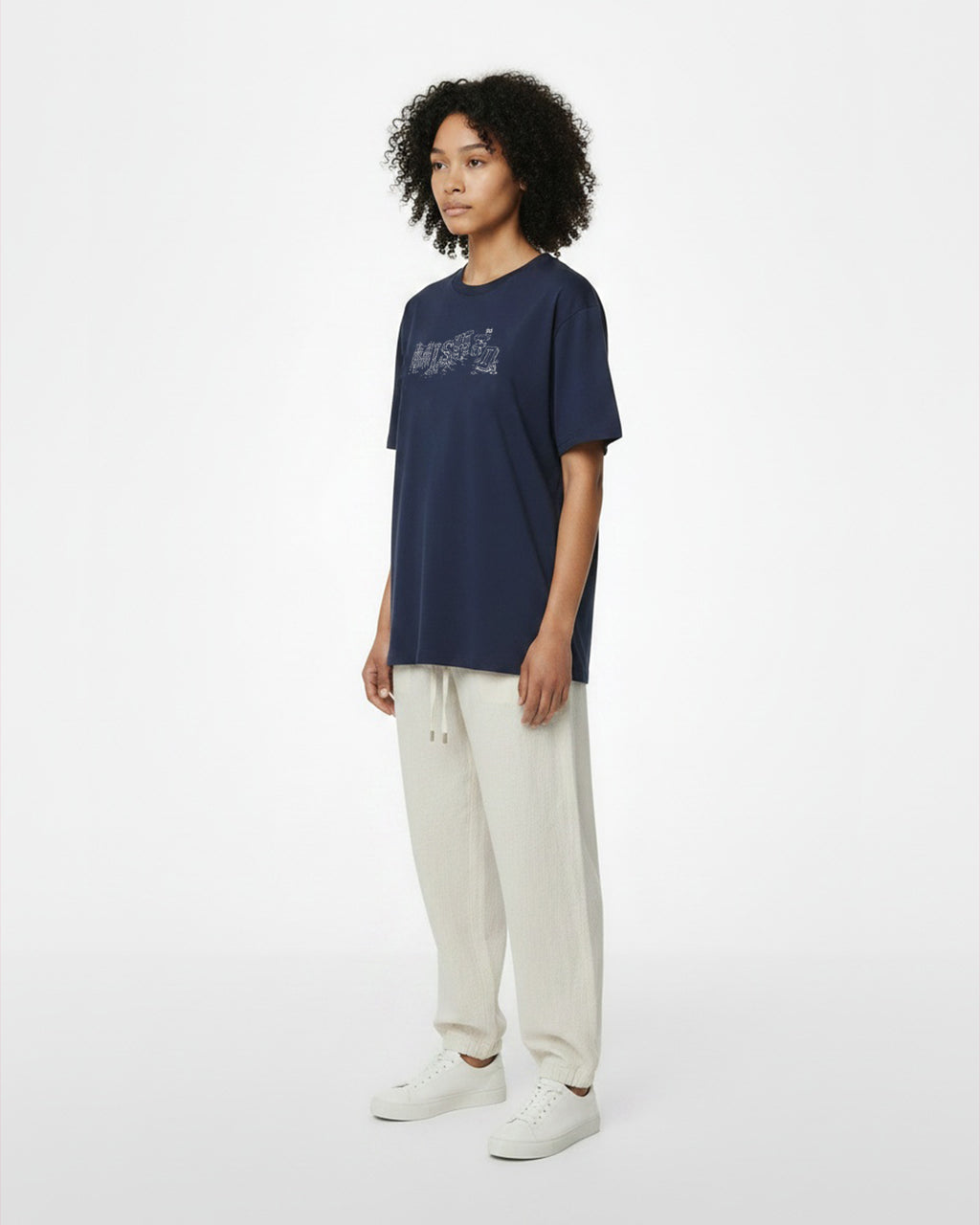 T-SHIRT GÊNESE NAVY