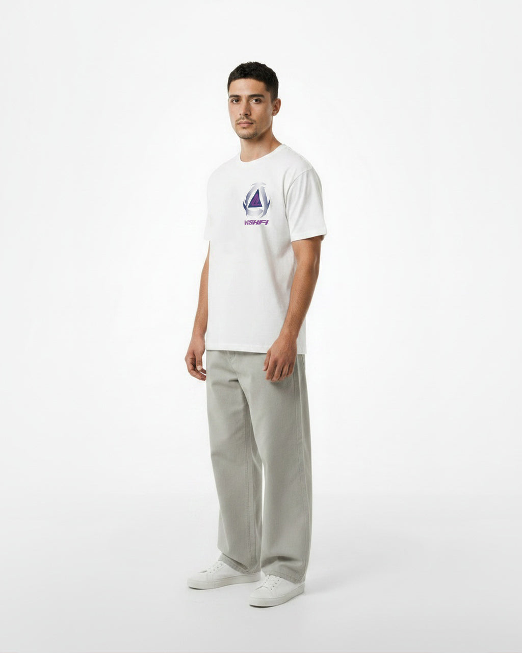 T-SHIRT PRISMA OFF WHITE