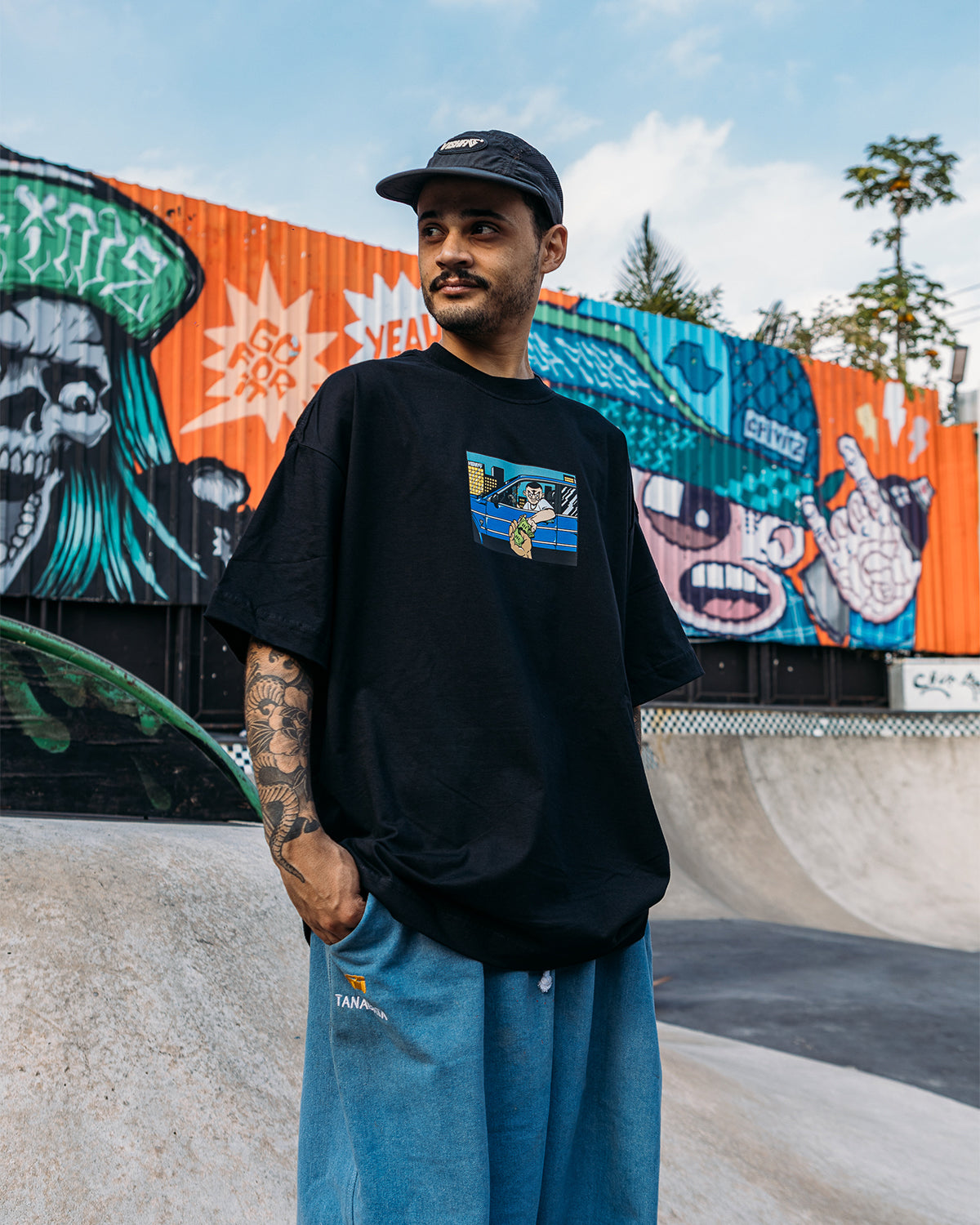 T-SHIRT PIÃO BLACK