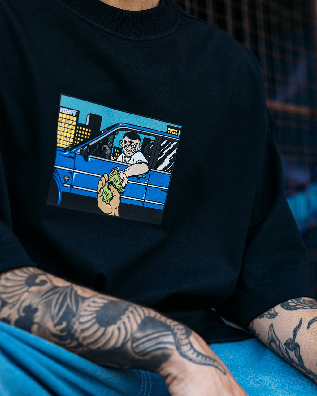 T-SHIRT PIÃO BLACK