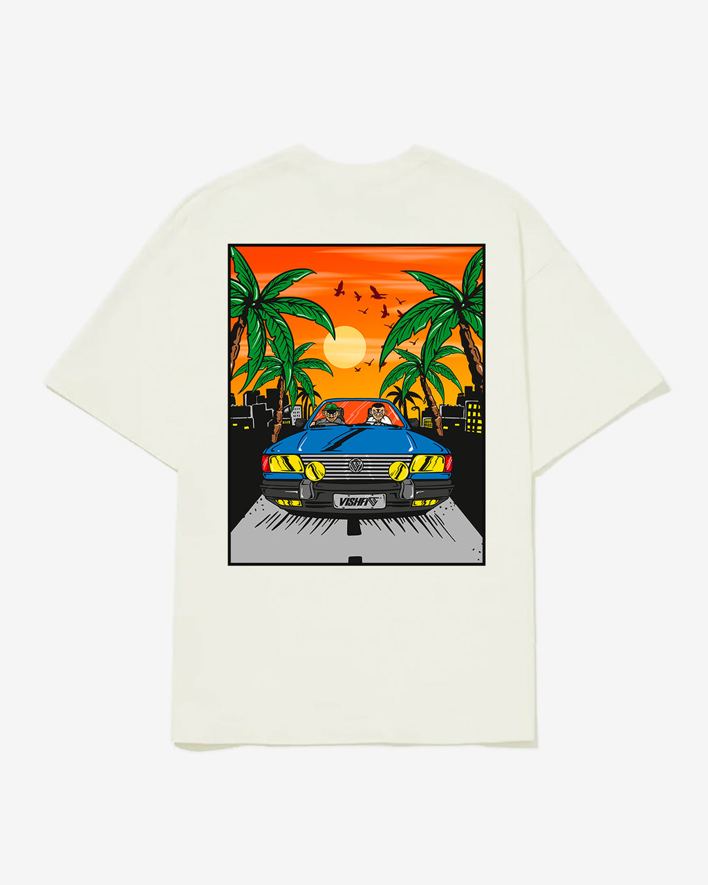 T-SHIRT PIÃO DIURNO OFF WHITE