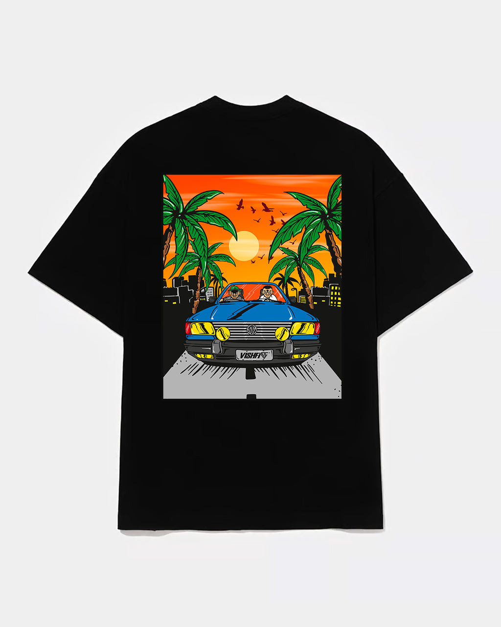 T-SHIRT PIÃO DIURNO BLACK
