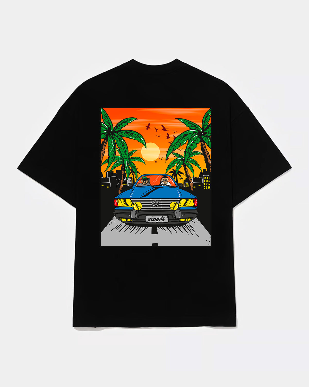 T-SHIRT PIÃO DIURNO BLACK