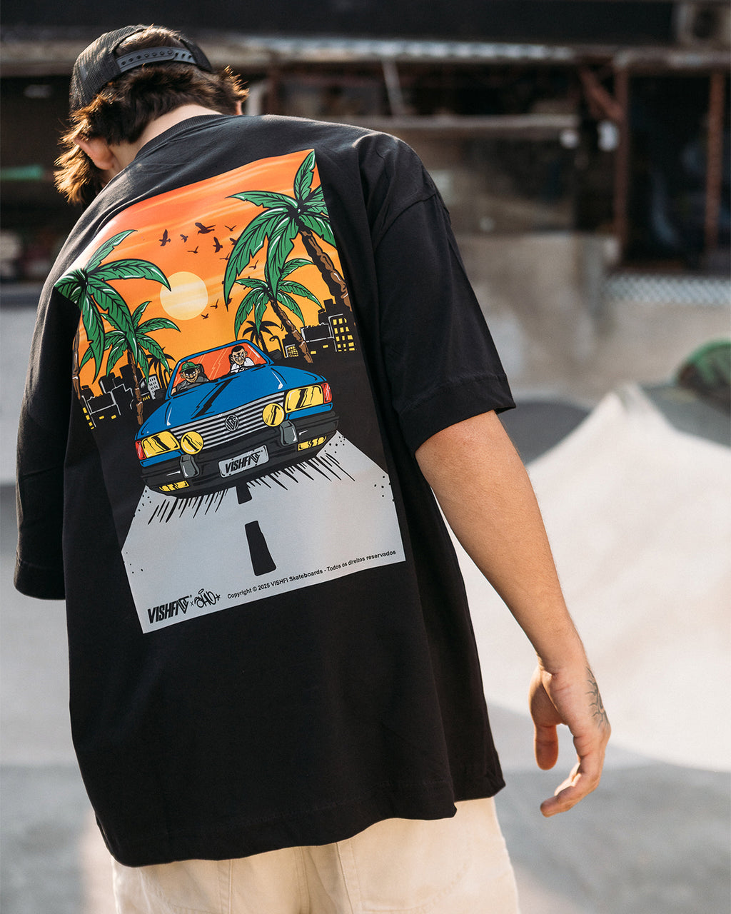 T-SHIRT PIÃO DIURNO BLACK