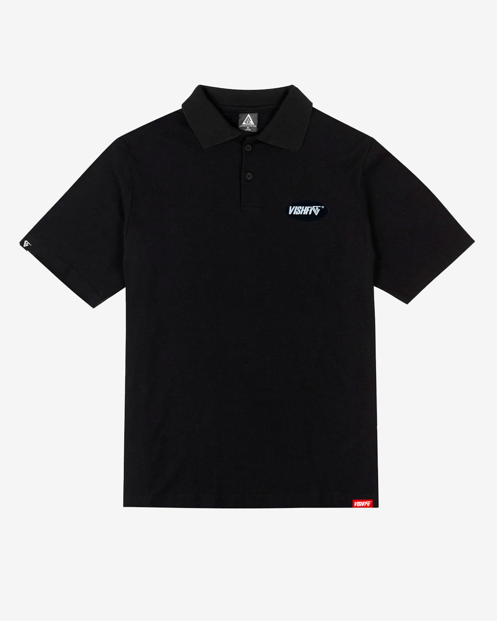 POLO T-SHIRT TAG SECOND BLACK