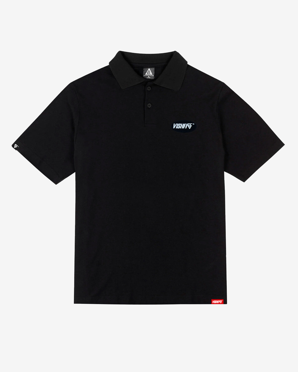 POLO T-SHIRT TAG SECOND BLACK