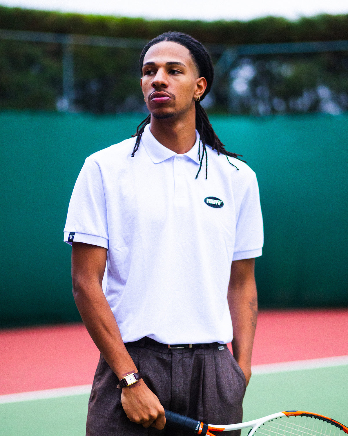 POLO T-SHIRT TAG SECOND WHITE