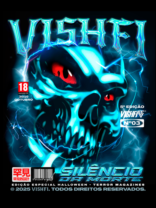 Camiseta Halloween 2K25 "Silêncio"