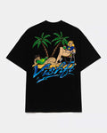 T-SHIRT TROPICAL BLACK