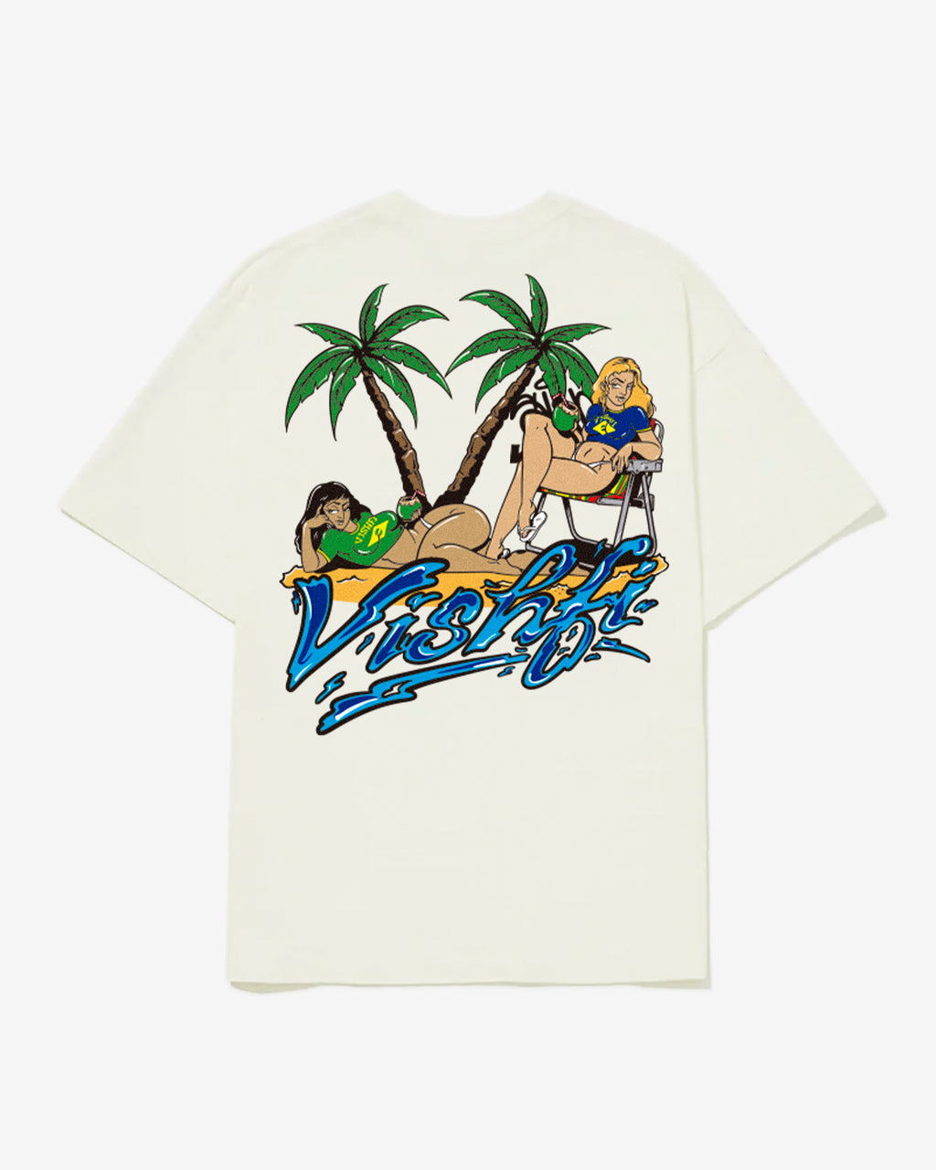 T-SHIRT TROPICAL OFF WHITE
