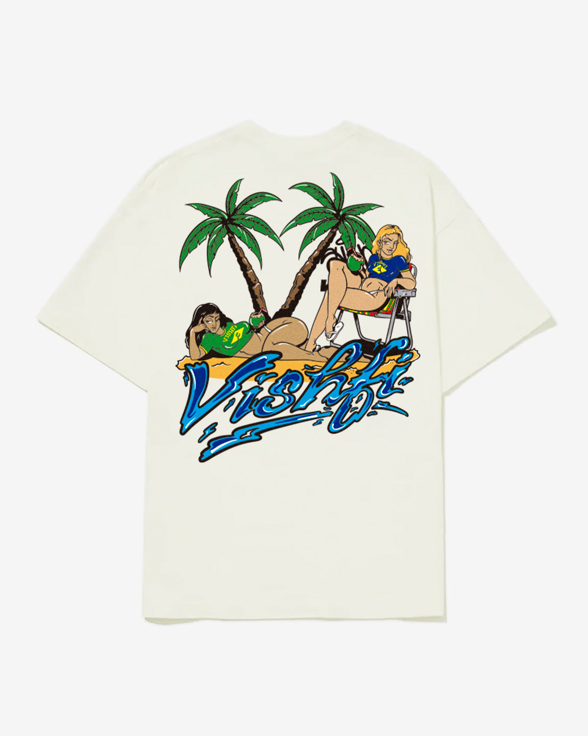 T-SHIRT TROPICAL OFF WHITE