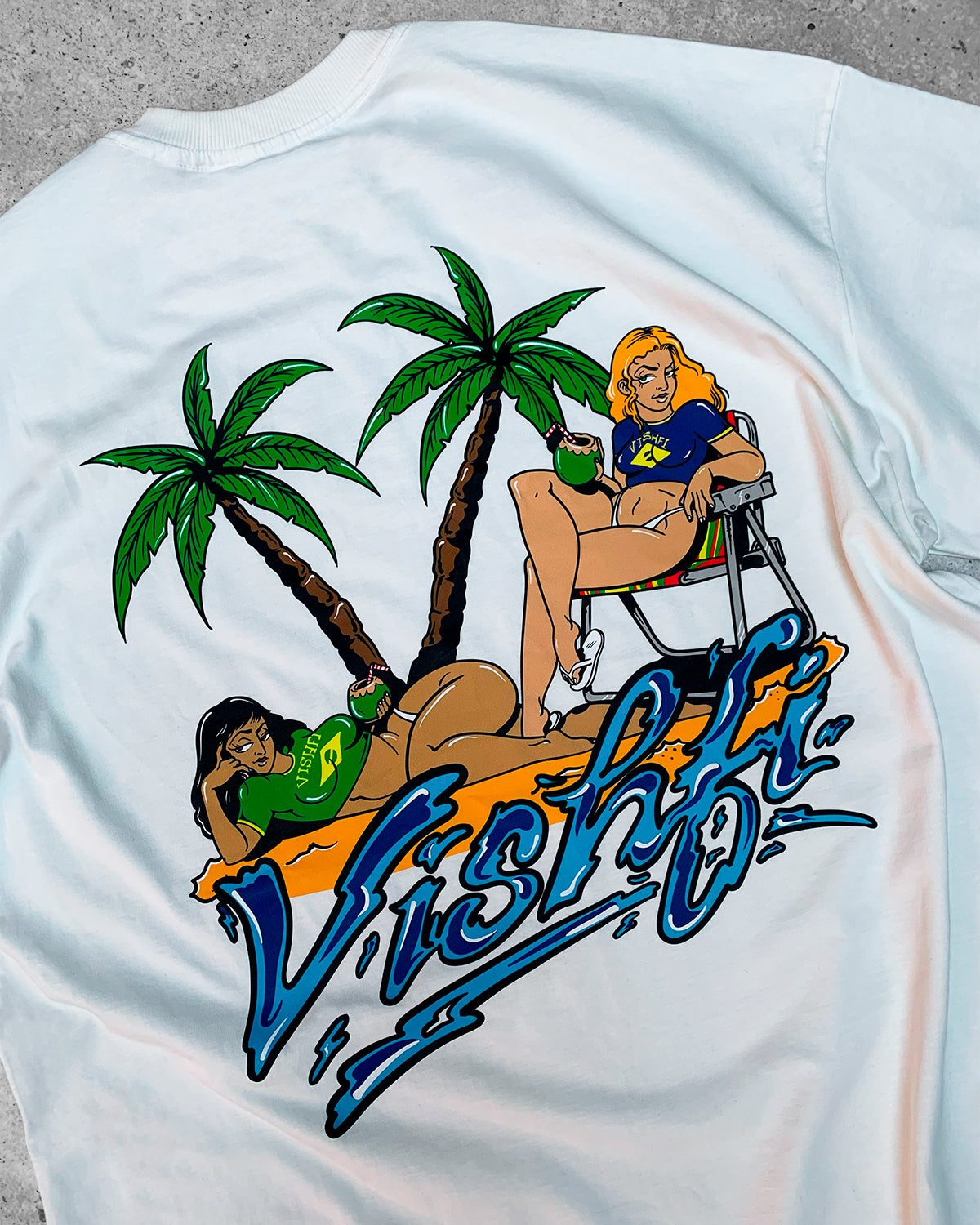 T-SHIRT TROPICAL OFF WHITE